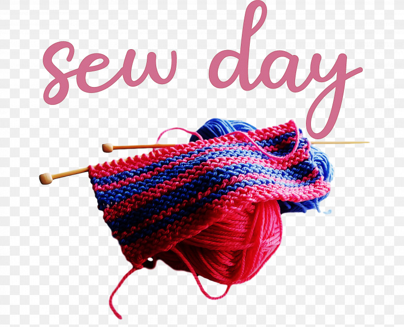 Sew Day, PNG, 3000x2434px, Knitting, Meter Download Free