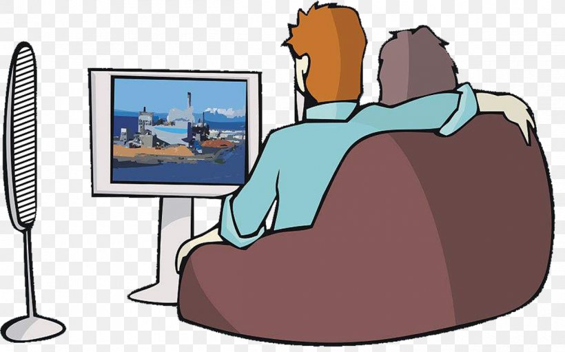 Television Drawing Cartoon Illustration, PNG, 1200x748px, Television, Cartoon, Child, Communication, Couple Download Free