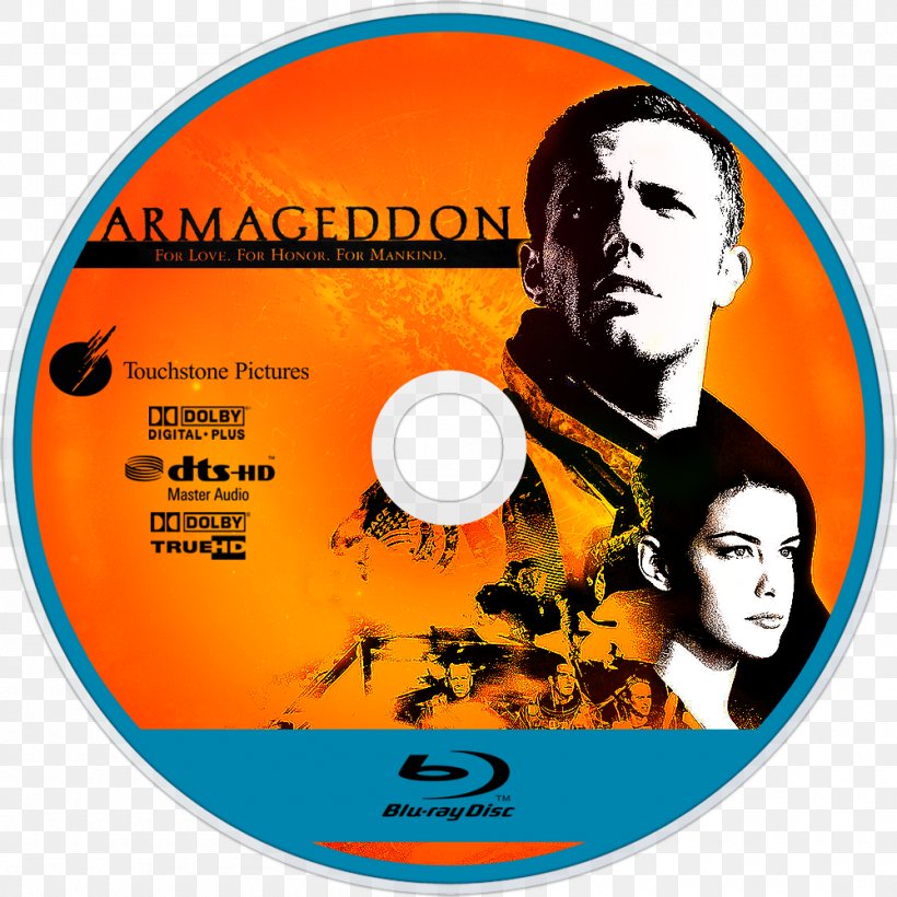 Armageddon Blu-ray Disc DVD Film 0, PNG, 1000x1000px, 1998, Armageddon, Asteroid, Bluray Disc, Brand Download Free