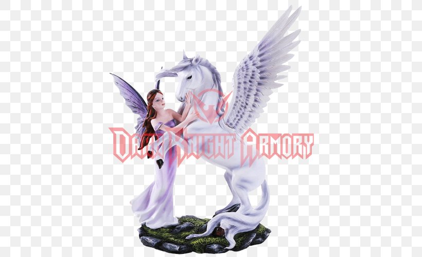 Figurine Unicorn Pegasus Fairy Statue, PNG, 500x500px, Figurine, Collectable, Fairy, Fictional Character, Flying Horses Download Free