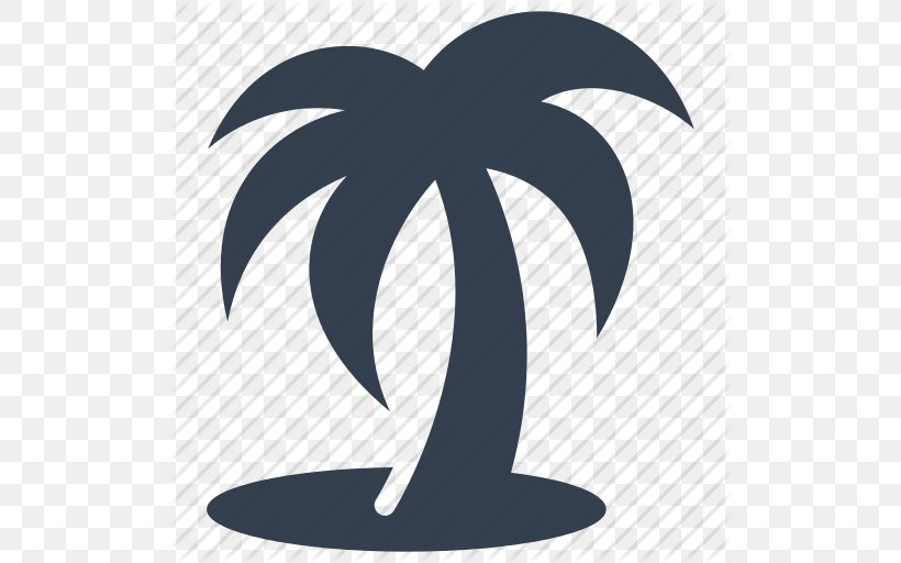 Tropical Islands Resort Tropics Beach Clip Art, PNG, 512x512px, Tropical Islands Resort, Arecaceae, Beach, Black And White, Ico Download Free