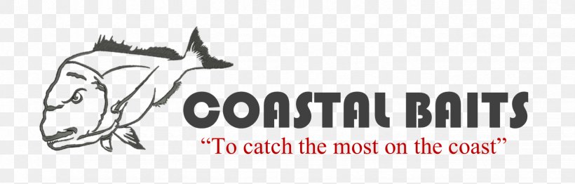Coastal Baits Logo Tictail Brand, PNG, 1642x525px, Logo, Black, Black And White, Brand, Calligraphy Download Free
