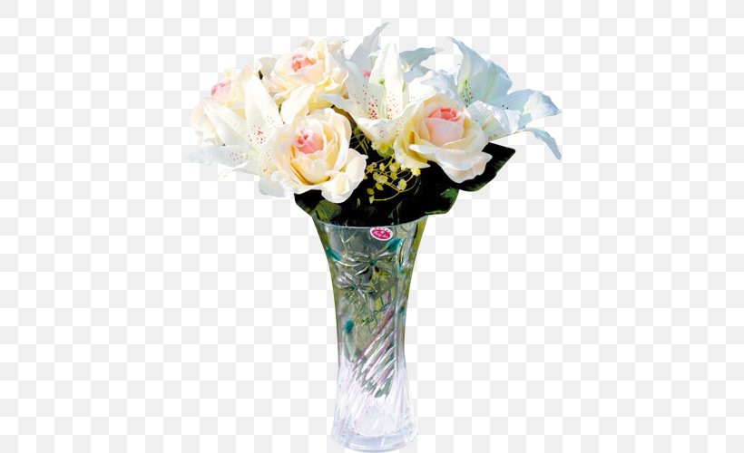 Glass Flower Vase, PNG, 500x500px, Glass, Artificial Flower, Centrepiece, Concepteur, Cut Flowers Download Free