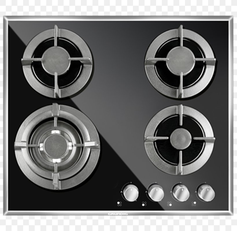Hob Beko Gas Stove Cooking Ranges Glass-ceramic, PNG, 800x800px, Hob, Beko, Black And White, Brenner, Cast Iron Download Free