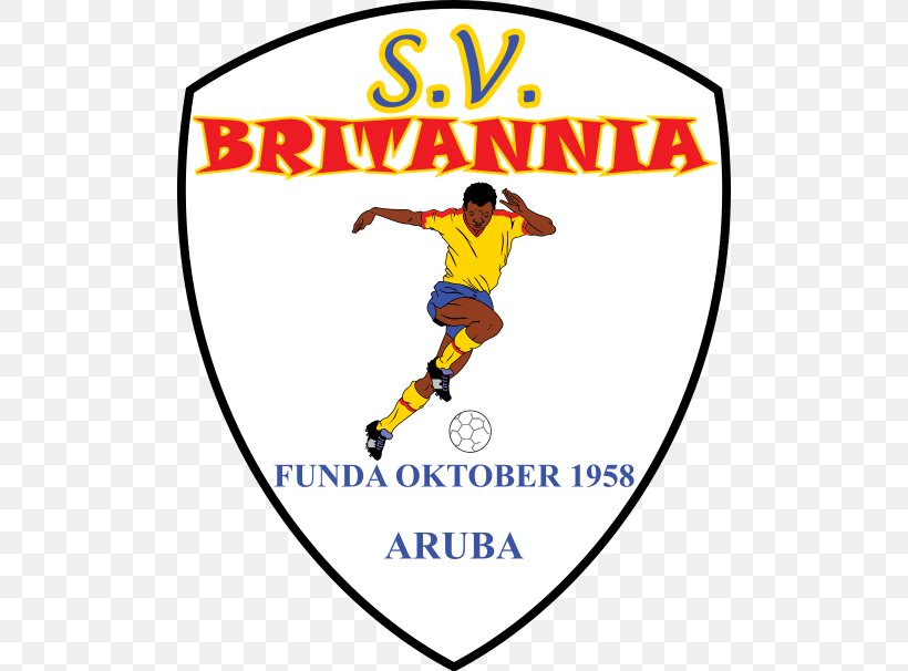 SV Britannia Sports Football Clip Art Savaneta, PNG, 500x606px, Sv Britannia, Area, Brand, Football, Football Player Download Free