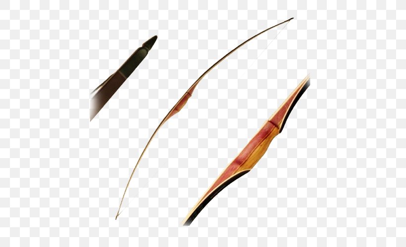 Bow And Arrow English Longbow Hunting, PNG, 500x500px, Bow And Arrow, Bow, Bubinga, English Longbow, Feather Download Free