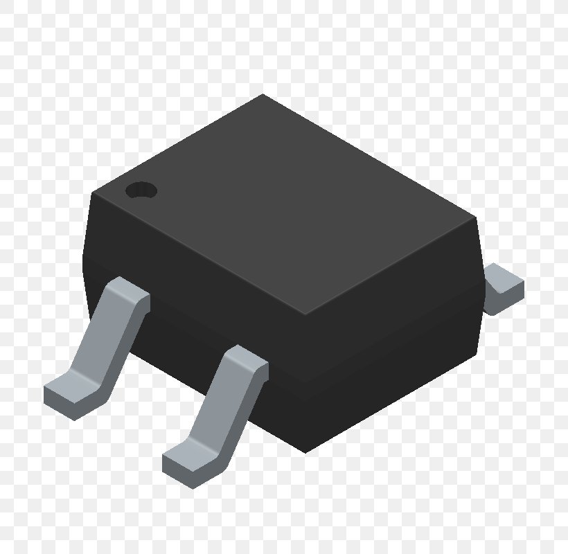 Transistor Electronic Component Small Outline Integrated Circuit Thin Small Outline Package Integrated Circuits & Chips, PNG, 800x800px, Transistor, Circuit Component, Computeraided Design, Diode, Eagle Download Free