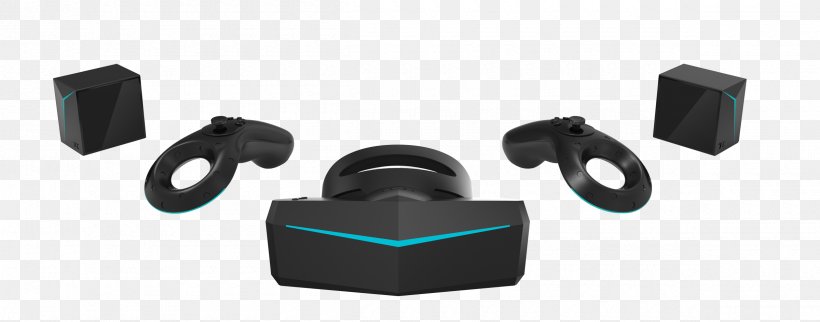 Virtual Reality Headset Oculus Rift Head-mounted Display Pimax, PNG, 2400x944px, 8k Resolution, Virtual Reality Headset, Auto Part, Automotive Tire, Display Resolution Download Free