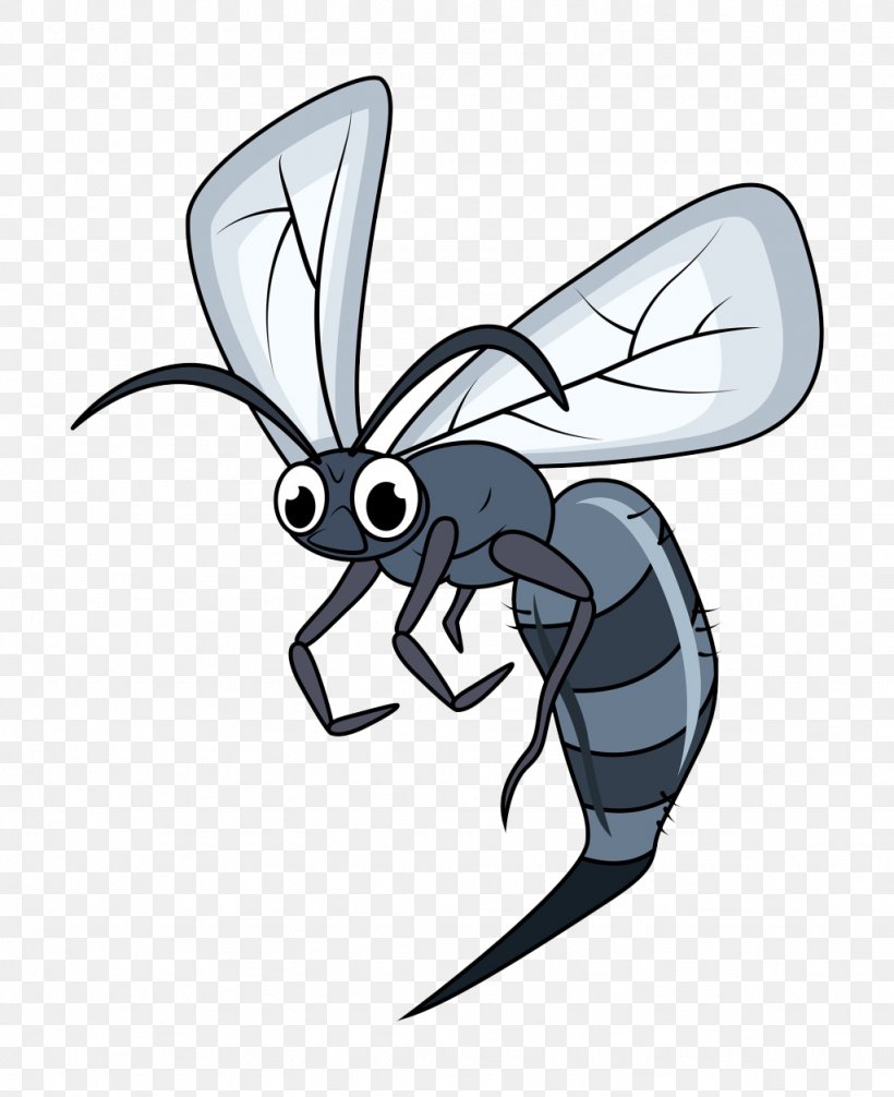 Insect Mosquito Bee Drawing, PNG, 1024x1257px, Insect, Art, Arthropod, Bee, Cartoon Download Free