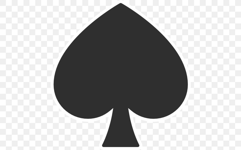 Symbol Playing Card Suit Ace Of Spades, PNG, 512x512px, Symbol, Ace, Ace Of Spades, Black, Black And White Download Free