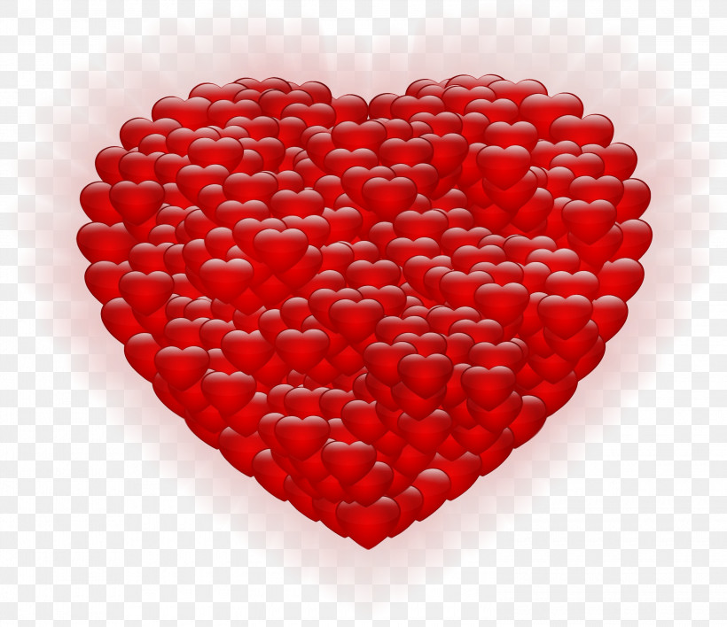Red Heart M-095, PNG, 3000x2591px, Watercolor, Heart, M095, Paint, Red Download Free