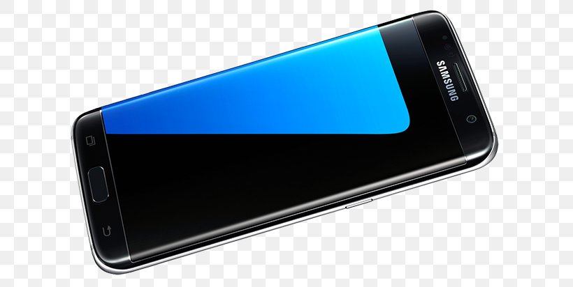 Smartphone Samsung GALAXY S7 Edge Samsung Galaxy S6 Edge Feature Phone, PNG, 640x412px, Smartphone, Android, Cellular Network, Communication Device, Electric Blue Download Free