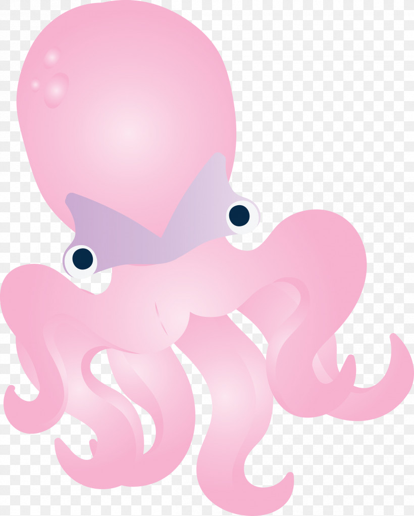 Pink Octopus Giant Pacific Octopus Octopus Animal Figure, PNG, 2409x3000px, Pink, Animal Figure, Giant Pacific Octopus, Octopus Download Free