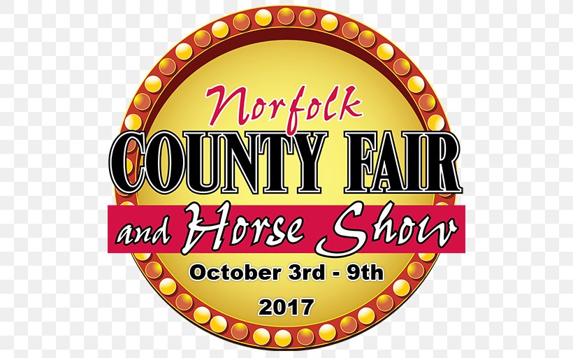 Norfolk County Fair And Horse Show Logo Brand Font, PNG, 512x512px, Norfolk County, Area, Brand, Logo, Recreation Download Free