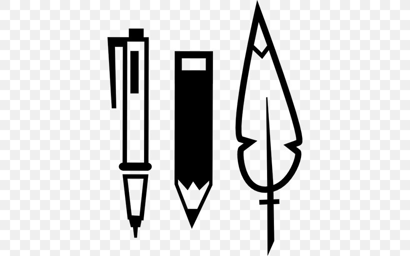 Pens Quill Mechanical Pencil Tool, PNG, 512x512px, Pens, Ballpoint Pen, Black And White, Brand, Business Download Free