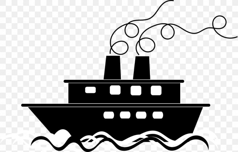 Clip Art Cruise Ship Vector Graphics Openclipart, PNG, 960x615px, Cruise Ship, Artwork, Black, Black And White, Boat Download Free