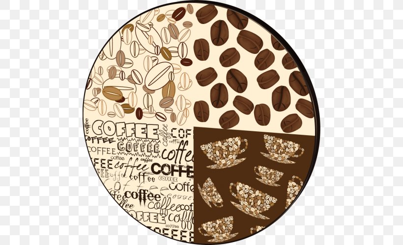 Coffee Bean Cafe Green Coffee Extract, PNG, 500x500px, Coffee, Burr Mill, Cafe, Coffee Bean, Coffee Cup Download Free