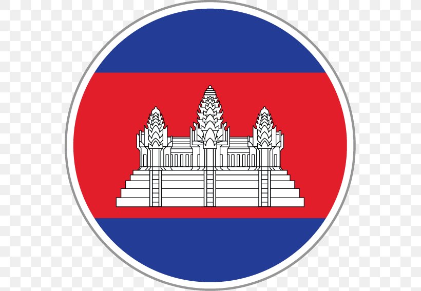 Flag Of Cambodia Angkor Khmer National Flag, PNG, 567x567px, Flag Of Cambodia, Angkor, Area, Cambodia, Flag Download Free