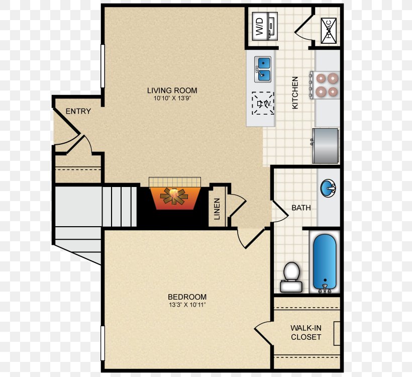 Floor Plan Waterford Place Apartments House Interior Design Services, PNG, 750x750px, Floor Plan, Apartment, Area, Diagram, Home Download Free
