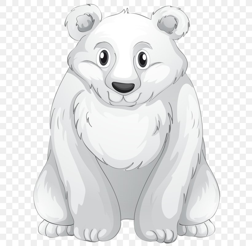 Polar Bear Drawing Clip Art, PNG, 652x800px, Watercolor, Cartoon, Flower, Frame, Heart Download Free