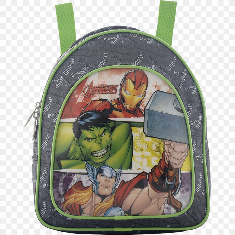 Backpack The Avengers Film Series Thor Hulk, PNG, 1000x1000px, Backpack, Avengers, Avengers Age Of Ultron, Avengers Film Series, Bag Download Free