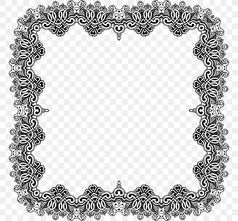 Clip Art, PNG, 760x760px, Document, Black And White, Body Jewelry, Border, Heart Download Free