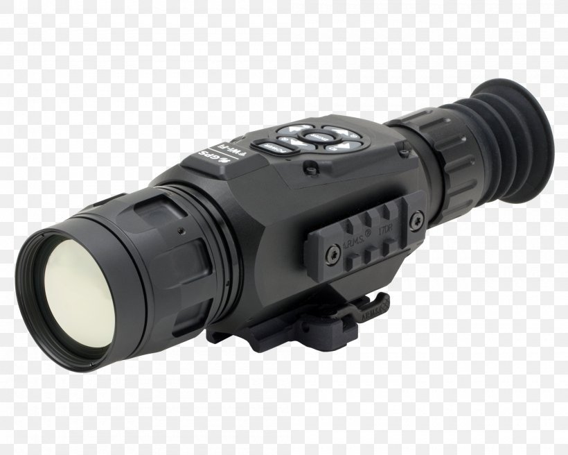 Thermal Weapon Sight Telescopic Sight American Technologies Network Corporation Reticle Night Vision, PNG, 2000x1600px, Thermal Weapon Sight, Binoculars, Flashlight, Hardware, Infrared Download Free