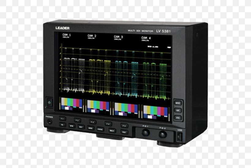 Video Serial Digital Interface Computer Monitors Waveform Monitor Signal, PNG, 550x550px, Video, Audio, Audio Equipment, Audio Receiver, Camera Download Free