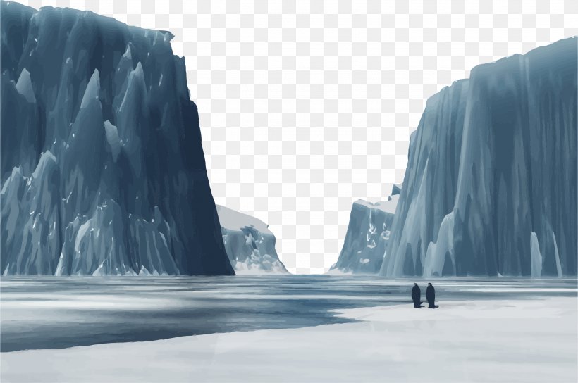 Antarctic Ice Age - Responsive Web Design High-definition Video 1080p Wallpaper PNG