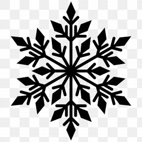 Snowflakes - Snowflake Silhouette Clip Art PNG