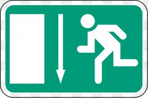 Emergency Exit Occupational Safety And Health Sign Fire Safety PNG