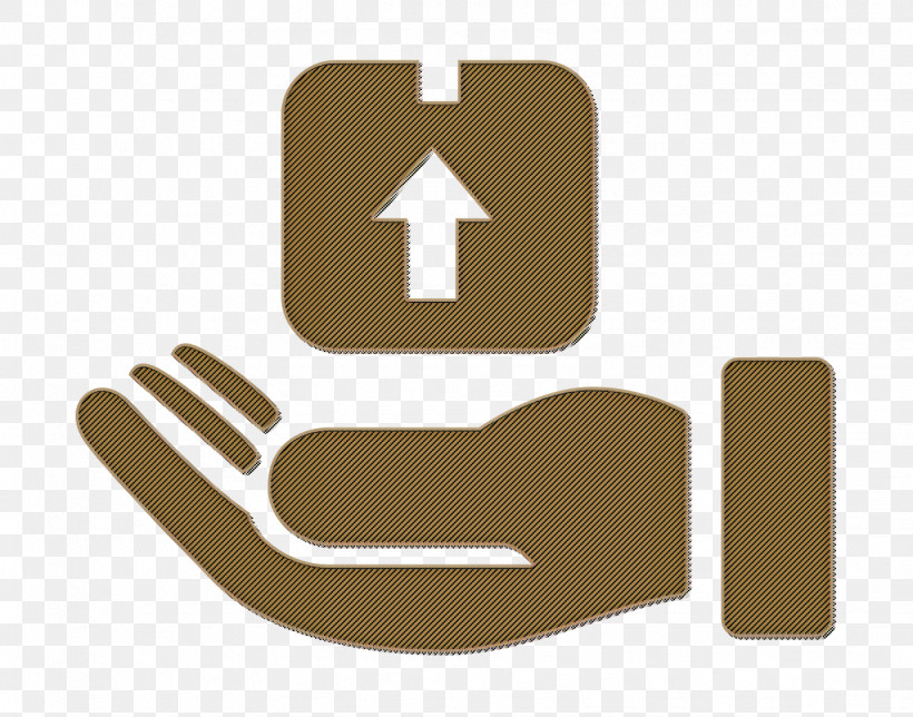 Logistics Delivery Icon Hand Icon Delivery Box On A Hand Icon, PNG, 1234x970px, Logistics Delivery Icon, Cargo, Commerce Icon, Courier, Delivery Download Free