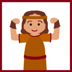 Courage Cliparts - Nephi, Son Of Lehi Book Of Mormon Courage Clip Art PNG
