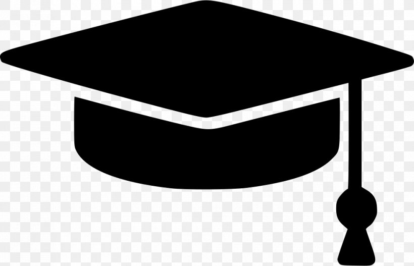 Square Academic Cap Graduation Ceremony Clip Art, PNG, 980x630px, Square Academic Cap, Academic Degree, Black, Black And White, Cap Download Free