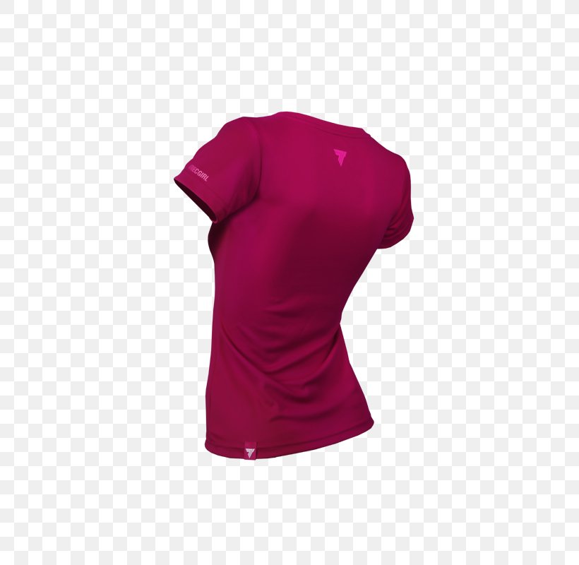 T-shirt Sleeve Shoulder Pink M, PNG, 800x800px, Tshirt, Active Shirt, Joint, Magenta, Neck Download Free