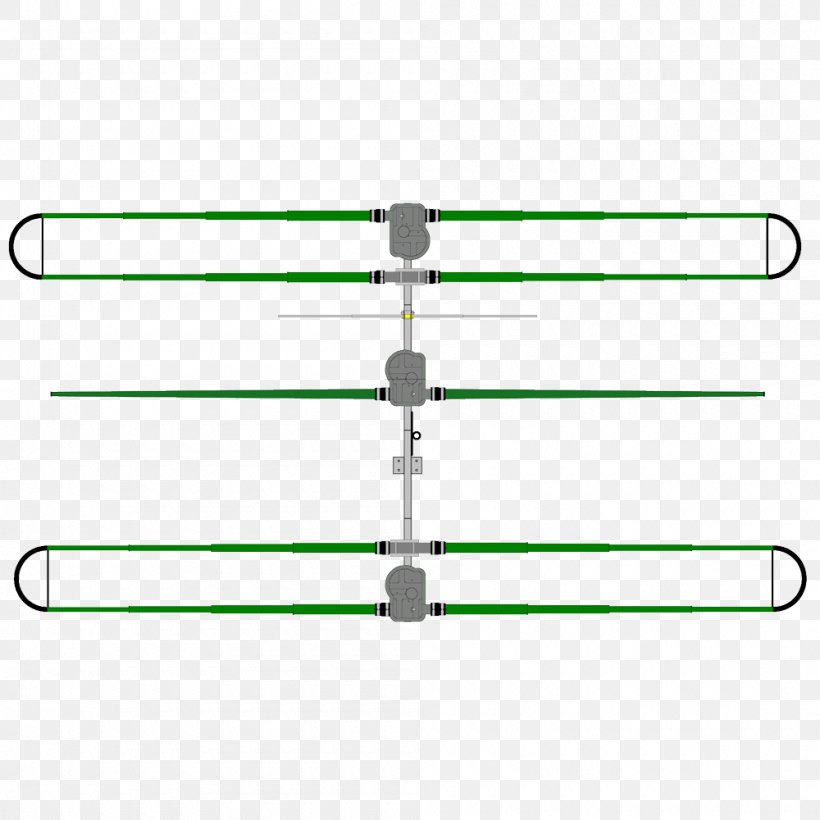 Aerials Yagi–Uda Antenna Mastil-Boom Matriplas, PNG, 1000x1000px, Aerials, Area, Diagram, Fence, Google Download Free