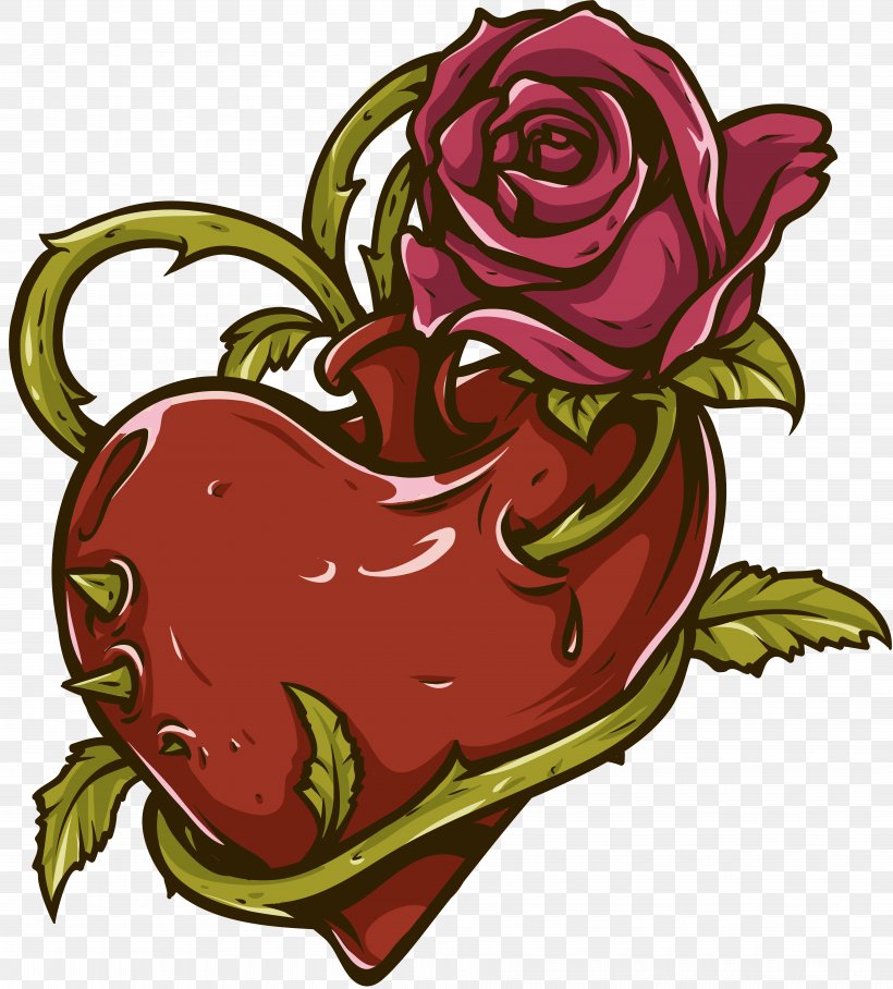 Garden Roses Mug Clip Art Tasse Rose, PNG, 7615x8441px, Watercolor, Cartoon, Flower, Frame, Heart Download Free