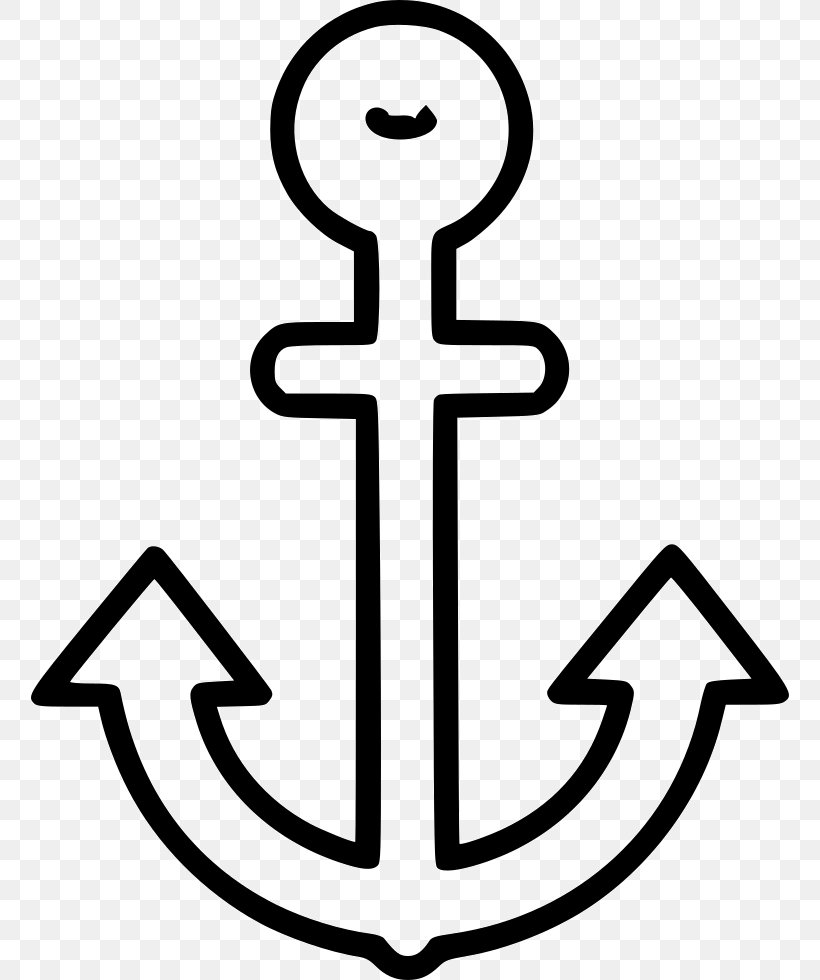 Anchor Graphic Design, PNG, 758x980px, Anchor, Art, Black And White, Ship, Symbol Download Free