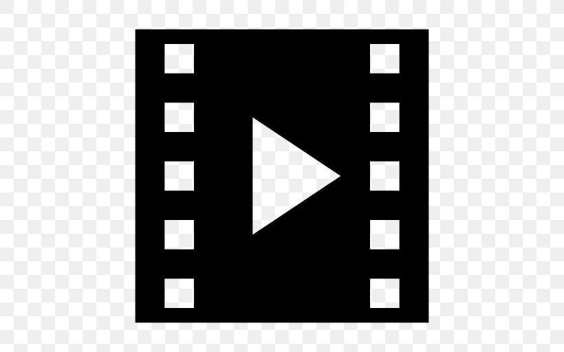 Google Play Movies & TV Film Streaming Media, PNG, 512x512px, Google Play Movies Tv, Area, Black, Black And White, Brand Download Free