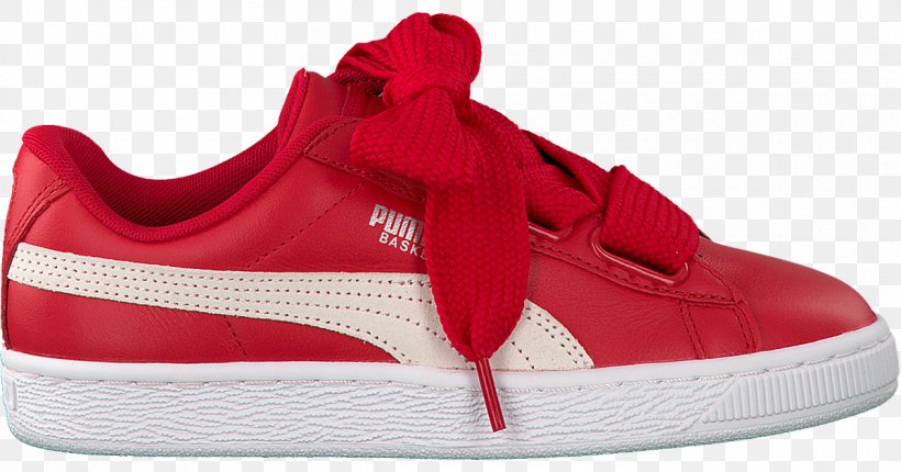 puma basket heart athletic shoe