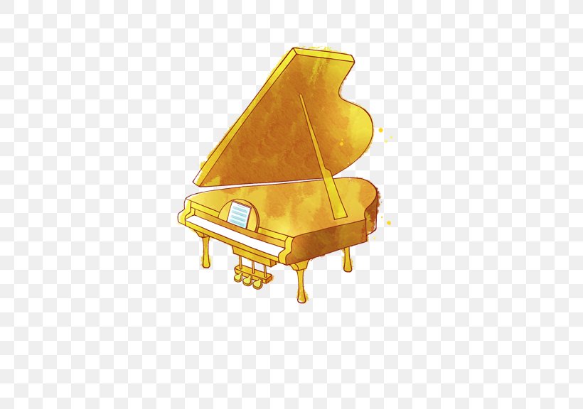 Piano Cartoon Animation, PNG, 576x576px, Watercolor, Cartoon, Flower, Frame, Heart Download Free