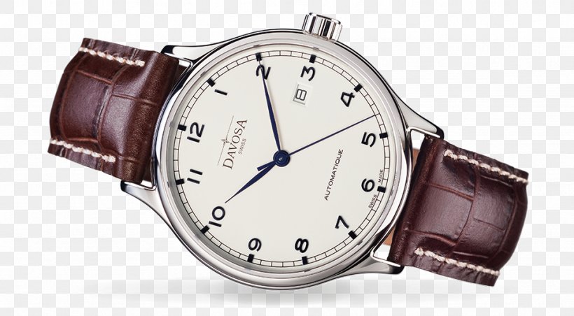 Automatic Watch Davosa Switzerland Clock, PNG, 974x537px, Watch, Automatic Watch, Brand, Clock, Davosa Download Free