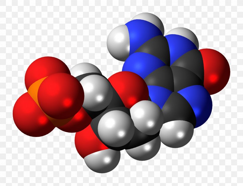 Guanosine Monophosphate Space-filling Model Guanosine Diphosphate Guanine, PNG, 2000x1539px, Watercolor, Cartoon, Flower, Frame, Heart Download Free