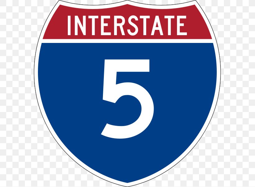 Interstate 5 In California Interstate 70 Interstate 10 Interstate 95, PNG, 601x601px, California, Area, Brand, Highway, Highway Shield Download Free