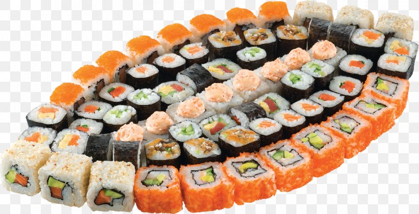 Makizushi California Roll Sushi Japanese Cuisine Pizza, PNG, 992x507px, Makizushi, Asian Food, California Roll, Cucumber, Cuisine Download Free