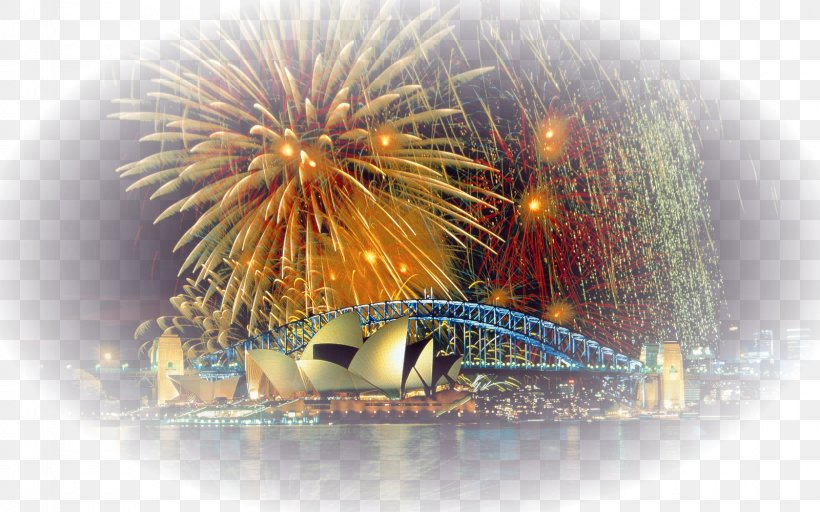 Sydney Opera House Sydney Harbour Bridge Port Jackson Sydney New Year's Eve Jigsaw Puzzles, PNG, 1600x1000px, Sydney Opera House, Australia, Display Resolution, Fireworks, Highdefinition Television Download Free