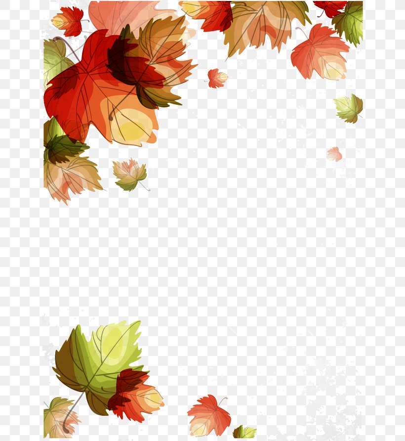 Vector Autumn Maple Leaf, PNG, 651x892px, Autumn Leaves, Autumn, Cdr, Dahlia, Flora Download Free