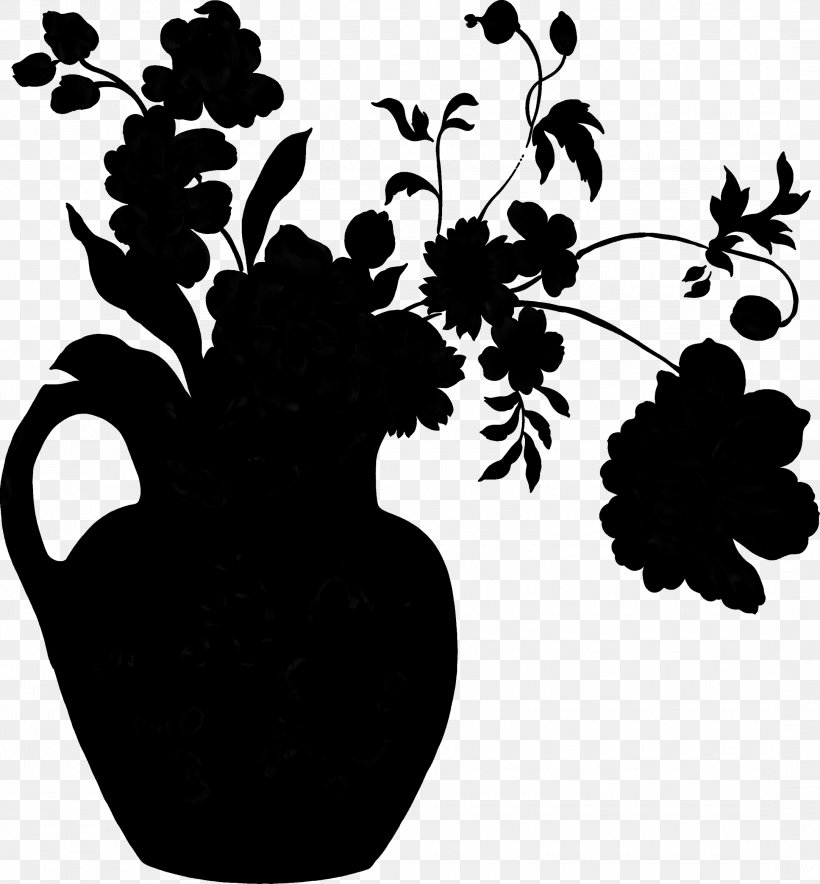 Flowering Plant Silhouette Leaf Tree, PNG, 2165x2335px, Flower, Black M, Blackandwhite, Floral Design, Flowering Plant Download Free