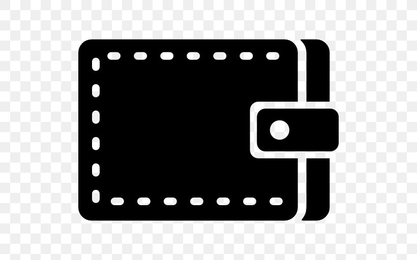 Wallet, PNG, 512x512px, Wallet, Area, Black, Black And White, Coin Purse Download Free