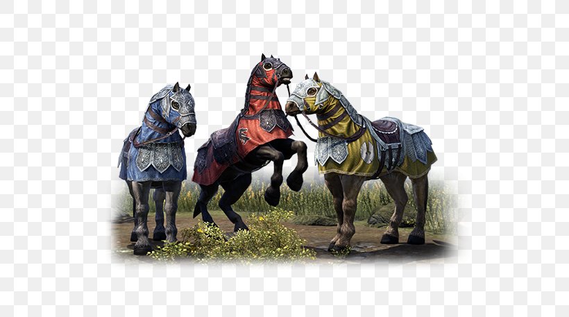 The Elder Scrolls Online Stallion Tamriel Mustang Pony, PNG, 548x457px, Watercolor, Cartoon, Flower, Frame, Heart Download Free